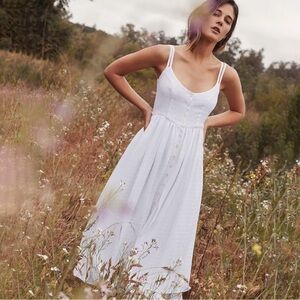 Christy Dawn Nicks Dress in Alabaster XS